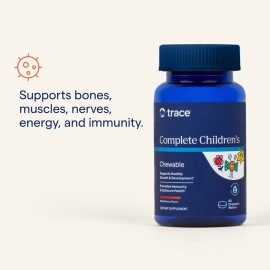 Trace Minerals Research Complete Childrens Chewable, 60 Tablets