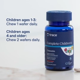 Trace Minerals Research Complete Childrens Chewable, 60 Tablets