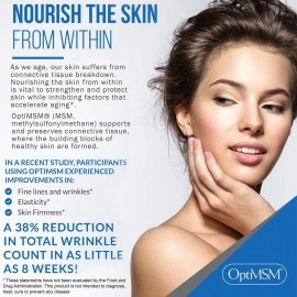 KALA HEALTH MSMPure Coarse MSM Powder Flakes - US-Made MSM for Joint Health, Skin Appearance, and Hair & Nail Support - 1 lb, Organic Sulfur