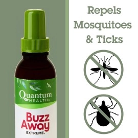 Quantum Health Buzz Away Extreme - DEET-free Insect Repellen