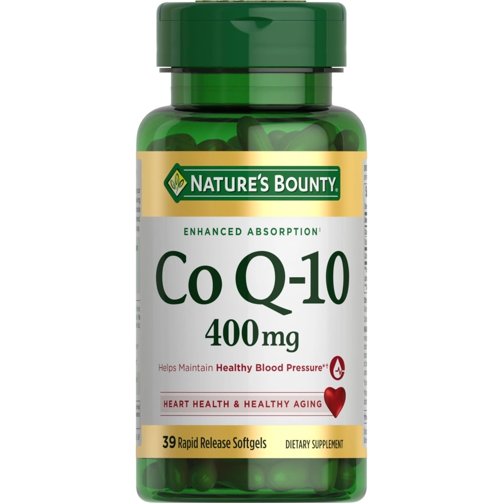 Nature\'s Bounty Cardio Q10, Co Q-10 Softgels (400 mg/39 ea)