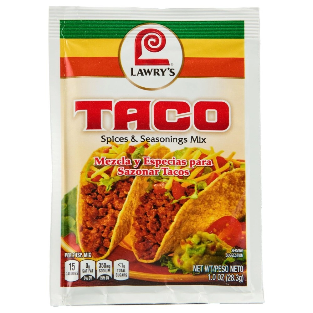 Lawry\'s Taco Spices & Seasonings Mix, 1 oz