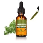 Herb Pharm Certified Organic Wormwood Liquid Extract for Digestive System Support - 1 Ounce