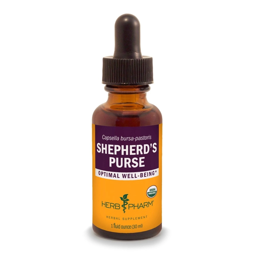 Herb Pharm Certified Organic Shepherd\'s Purse Liquid Extract, 1 Oz