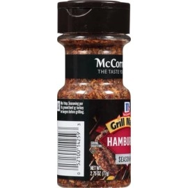 McCormick Grill Mates Hamburger Seasoning, 2.75 oz