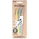 Annie Eyebrow Shaper Razors eye brow shaper Bikini Hair Removers Shavers, 3 brow shaper