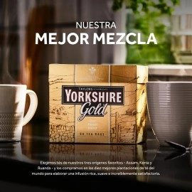 Yorkshire Tea Gold - Premium Blend, Traditional British Flavour - Ethically Traded from Sustainable Sources - 160 Tea Bags (Pack of 6)
