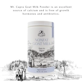 MT. CAPRA SINCE 1928 Products - milk Nonfat Goat Milk Powder 1 Lb. 152771