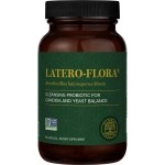 Global Healing Center Latero-Flora, Probiotic Supplement for Men and Women - Non-GMO, Vegan,60 Capsules