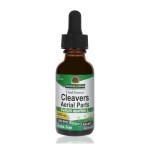 Nature\'s Answer Alcohol-Free Cleavers Herb, 1-Fluid Ounce | Supports Overall Wellbeing | Dietary Supplement