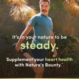 Nature\'s Bounty Fish Oil, Supports Heart Health, Dietary Supplement, 300mg Omega-3, 120 Coated Softgels