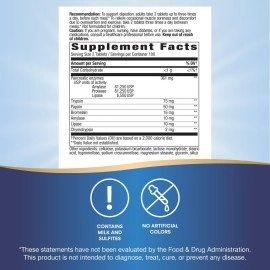 Nature\'s Way Mega-Zyme, Relieves Occasional Muscle Soreness*, 200 Tablets