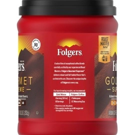 Folgers Gourmet Supreme Med-Dark Ground Coffee 292g
