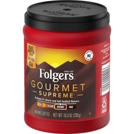 Folgers Gourmet Supreme Med-Dark Ground Coffee 292g