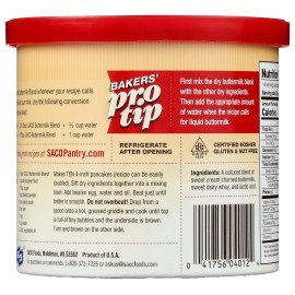 Saco Foods Buttermilk Powder Blend - Cultured - 12 Oz - 1 Each