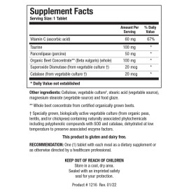 BIOTICS Beta TCP Tablets Research 180 Tabs