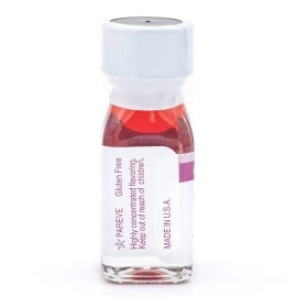 LorAnn Oils Raspberry SS Flavor, 1 dram bottle (.125 fl oz - 3.7ml - 1 teaspoon) - 2 Pack