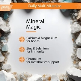 Buried Treasure VM100 Complete Daily Liquid Vitamins and Minerals plus Antioxidants Supplement for Maximum Absorption Great Tasting Orange Zest Flavor 32 Servings 32 Ounce