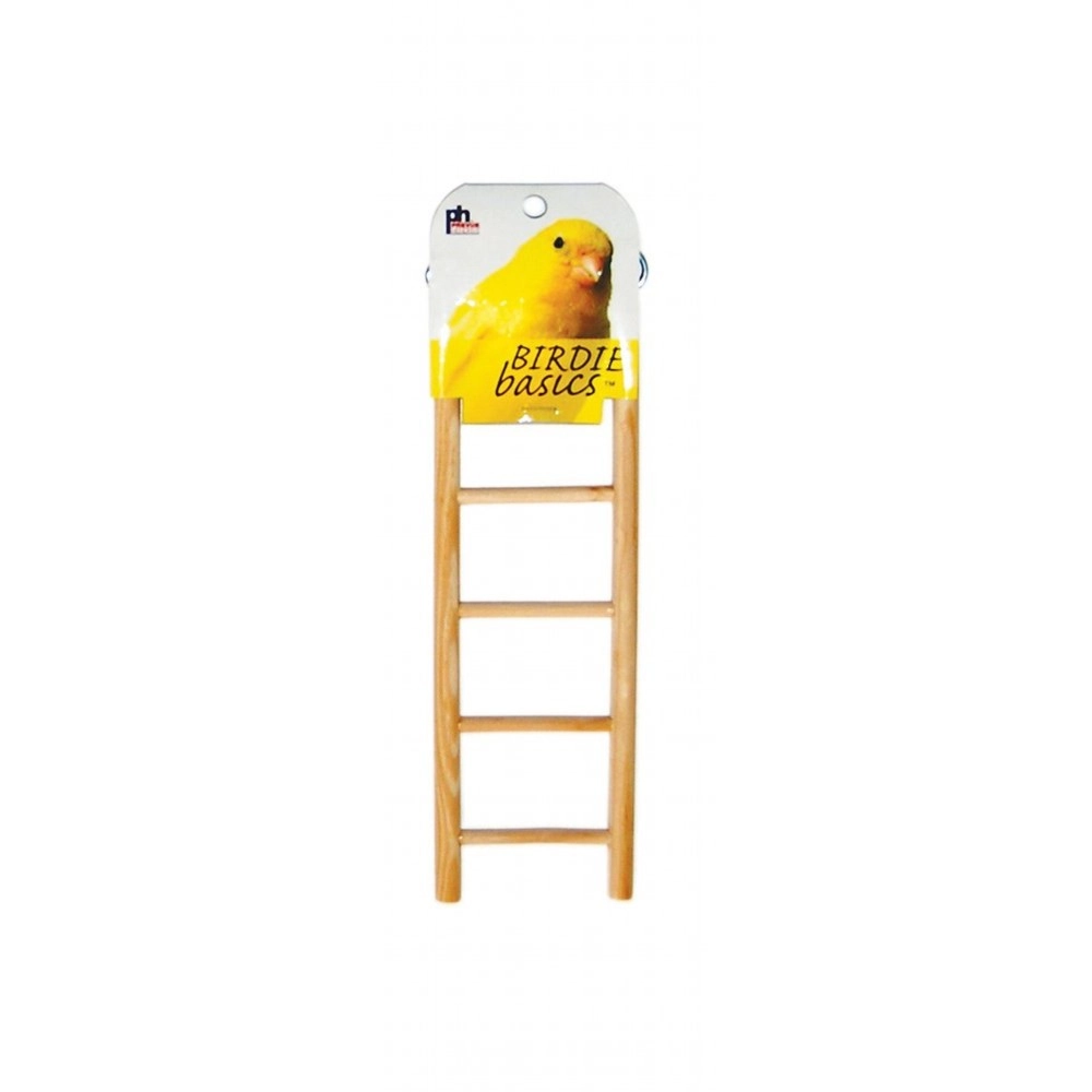 Prevue Pet Products Birdie Basics Wood Ladder 5 Step