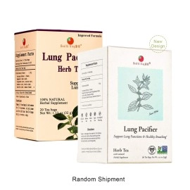 Health King Medicinal Teas Lung Pacifier Herb Tea Bags, 20 Count