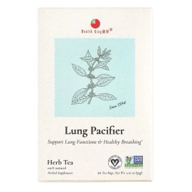 Health King Medicinal Teas Lung Pacifier Herb Tea Bags, 20 Count