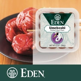 Eden Foods Umeboshi Plums, Whole, 7.05 oz