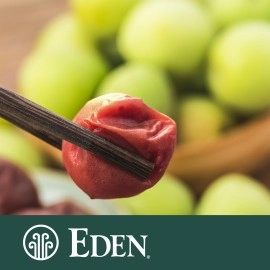Eden Foods Umeboshi Plums, Whole, 7.05 oz