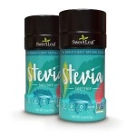 SweetLeaf Stevia Powder 4 Ounce Shaker Jars Set of 2 Multi