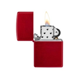 Zippo Candy Apple Red Finish Lighter (Set of 3)