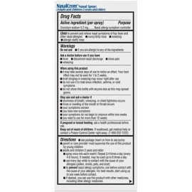 NasalCrom Nasal Allergy Symptom Controller Spray - 0.88 oz, Pack of 6