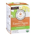 Traditional Medicinals Organic Belly Comfort Peppermint Herbal Tea, Promotes Healthy Digestion, (Pack of 1) - 16 Tea Bags