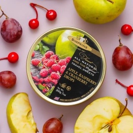 Simpkins Apple, Raspberry & Cranberry Travel Sweets, 1er Pac