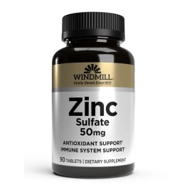Windmill Zinc Sulfate Tablets, 90 Count
