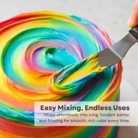 Chefmaster Liqua-Gel Food Color, 10.5-Ounce, Bright Red