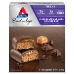Atkins, Endulge, Chocolate Caramel Mousse Bar, 5 Bars, 1.2 oz (34 g) Per Bar