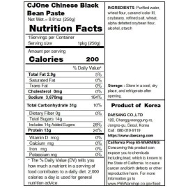 Chong Jung Won Chinese Black Bean Paste, 8.82 Ounce