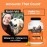 Nutri-Vet Fish Oil Supplements for Dogs - Skin and Coat Omega 3 Supplement - Dog Dry Skin & Dog Shedding Support - 100 Count Softgels