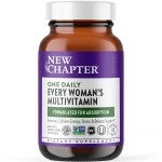 New Chapter Womens Multivitamin + Immune Support Every Womans One Daily with Fermented Nutrients, 48 Count