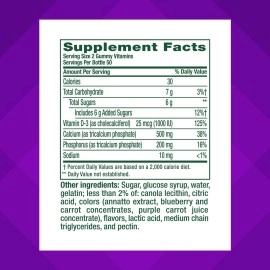 Vitafusion Calcium Gummy Vitamins, 100 Count