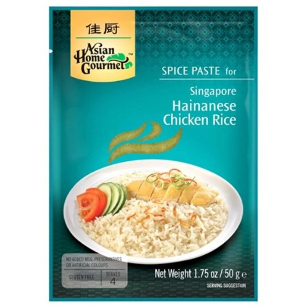 Asian Home Gourmet Singapore Hainanese Chicken Rice, 1.75-Ounce Boxes (Pack of 12)