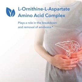 Allergy Research Group - L-Ornithine-L-Aspartate - Liver Support Amino Acid - 100 grams (3.5 oz)