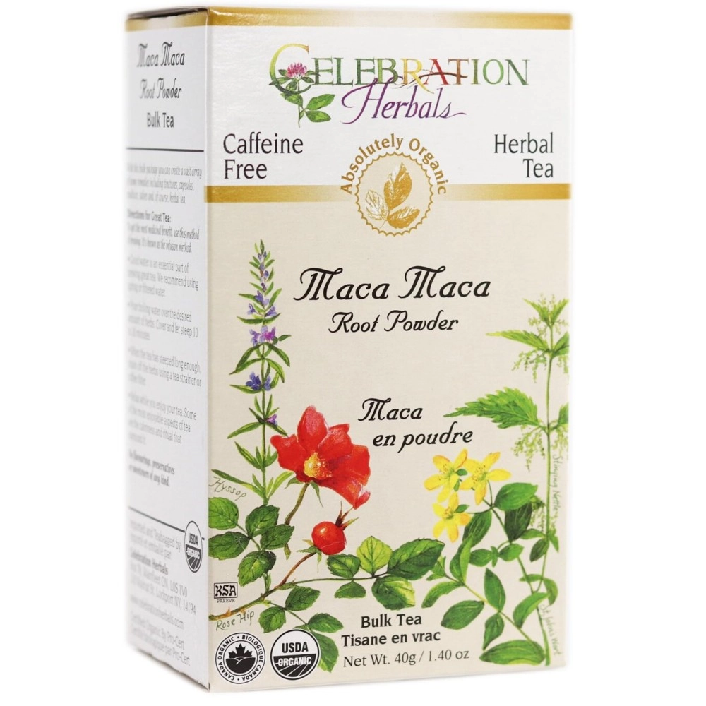 Celebration Herbals Herbal Organic Maca Maca Root Powder Tea - 40 g