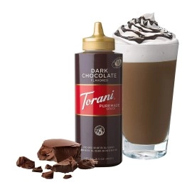Torani Dark Chocolate Sauce (6x490ml)