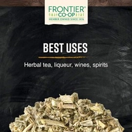 Frontier Natural Products, Organic Wormwood Herb, Cut & Sifted, 16 oz (453 g) by Frontier Natural