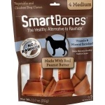 SmartBones Peanut Butter Medium 4 Pk
