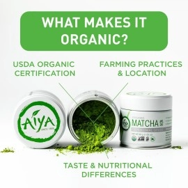 Aiya Organic Ceremonial Matcha Tea (30g tin)
