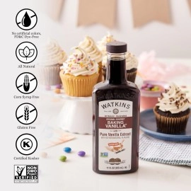 Watkins Original Gourmet Baking Vanilla with Pure Extract (11 Fl)