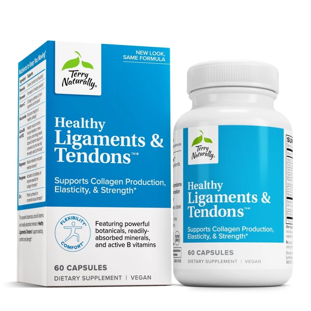 Terry Naturally Healthy Ligaments & Tendons - 60 Capsules
