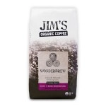 Jim\'s Organic Coffee - Wonderbrew Blend - Medium/Dark Roast, Whole Bean, 12 oz Bag - Certified , Regeneratively Grown, Ethically Traded, Shade Grown