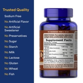 Puritan\'s Pride Formula, Softgels by Super Antioxidant 100 Count (Pack of 1)